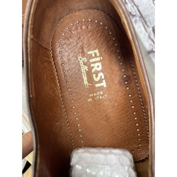 First Brown Leather Oxfords Men Sz 42.5EU/9.5M US main image 6